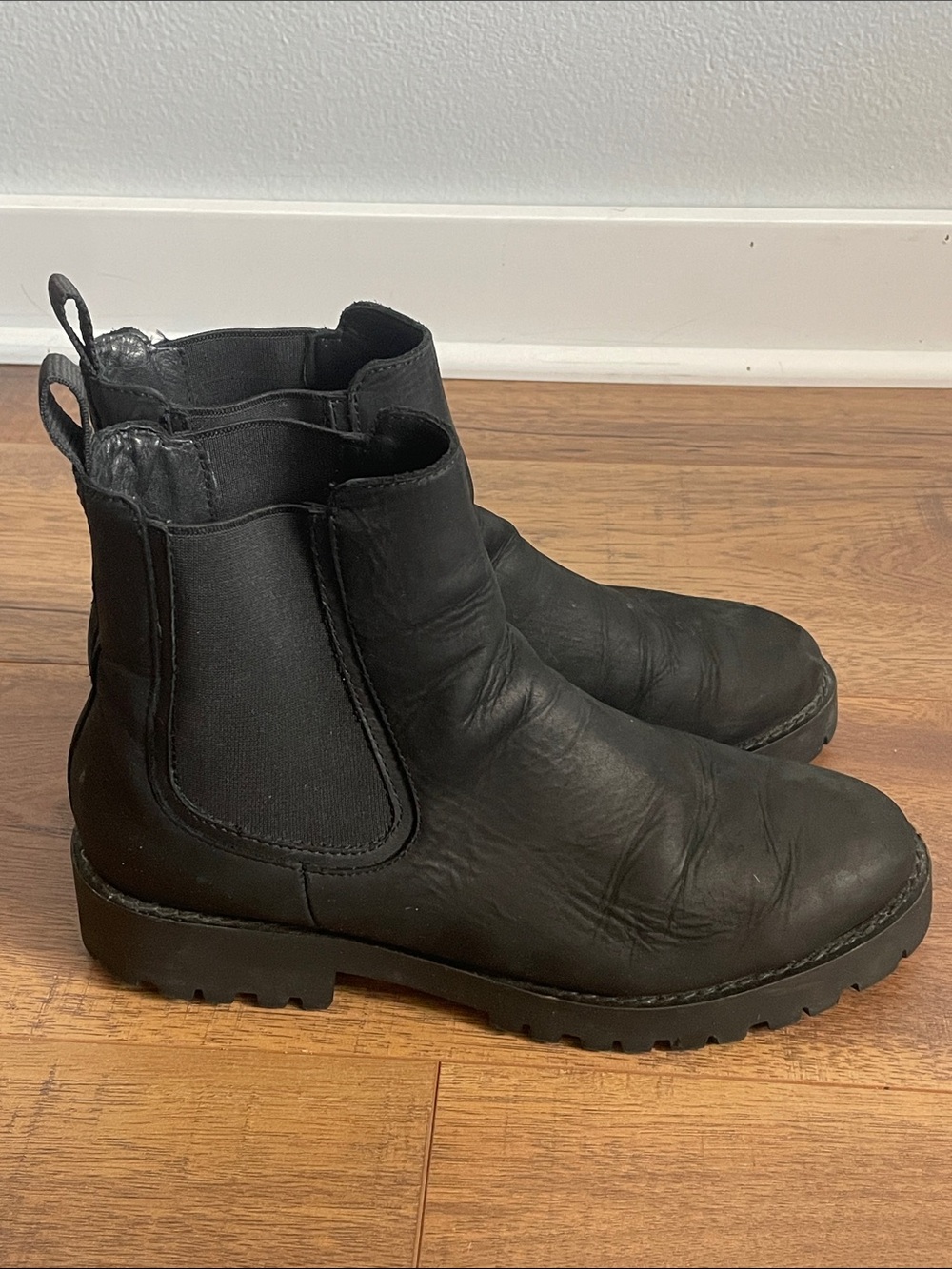 Thursday Boot Co. Everyday Black Suede Chelsea Boots Size 8.5
